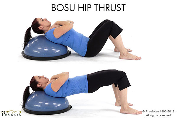 bosu hip thrust