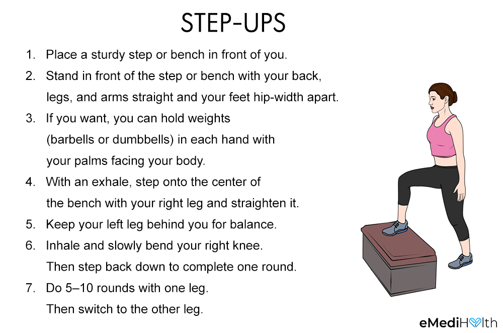 step up exercise