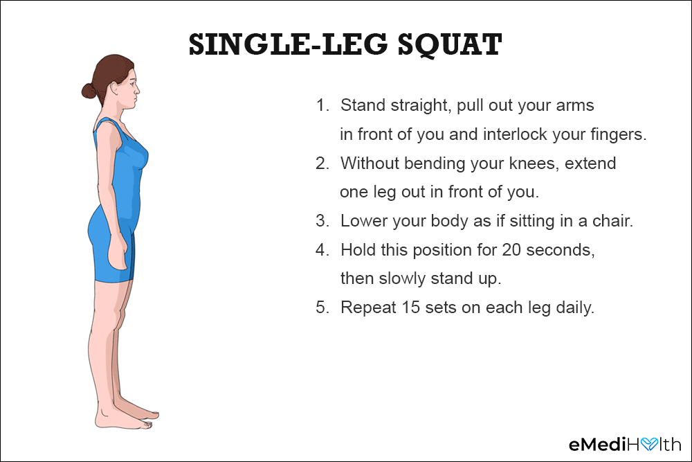 single leg squat