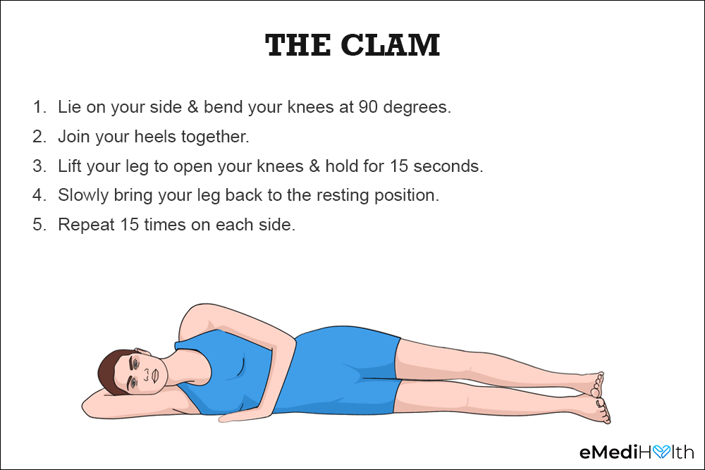 clam exercise