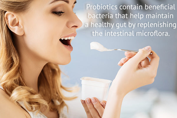 include probiotics in your diet to prevent indigestion