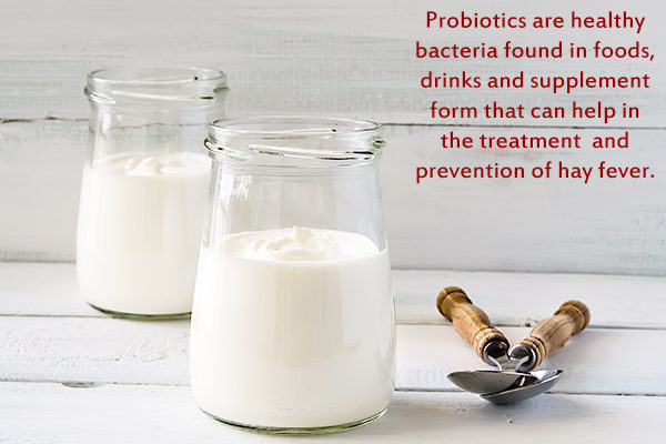 consuming probiotics can help relieve allergic rhinitis