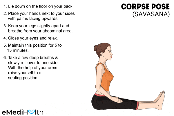 how to do corpse pose