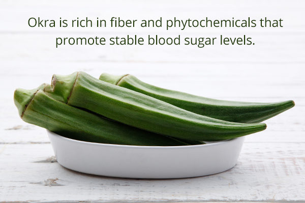 okra consumption can help reduce blood sugar levels