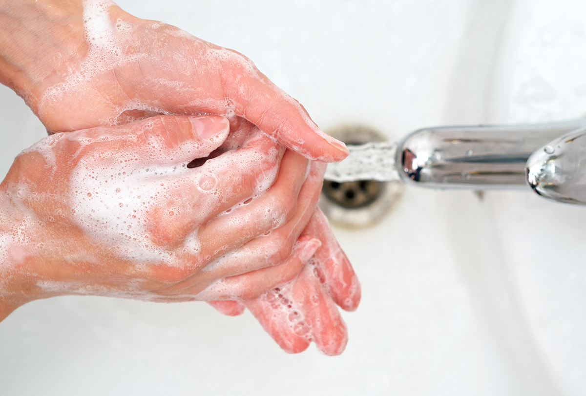 how to wash your hands properly