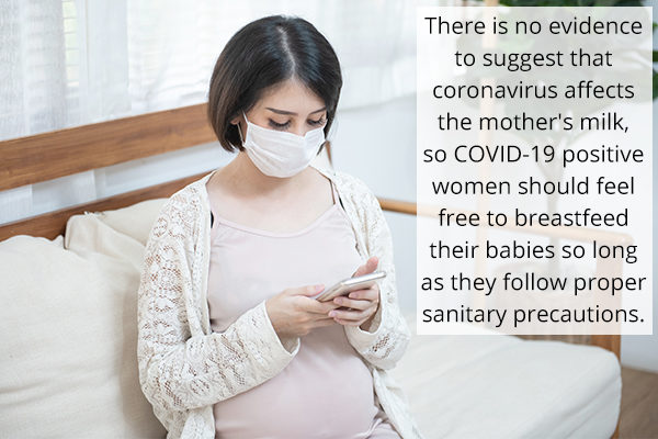 is breastfeeding safe when suffering from covid-19 or Coronavirus