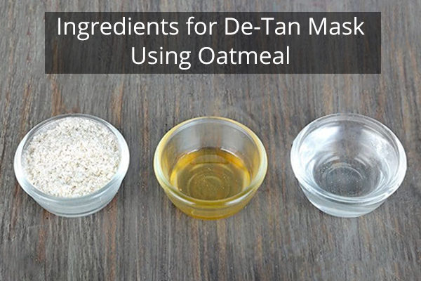 honey-oatmeal de-tan mask ingredients