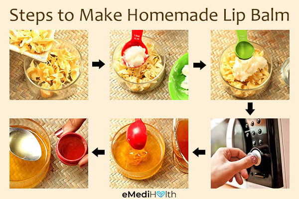 steps to prepare lip balm at home