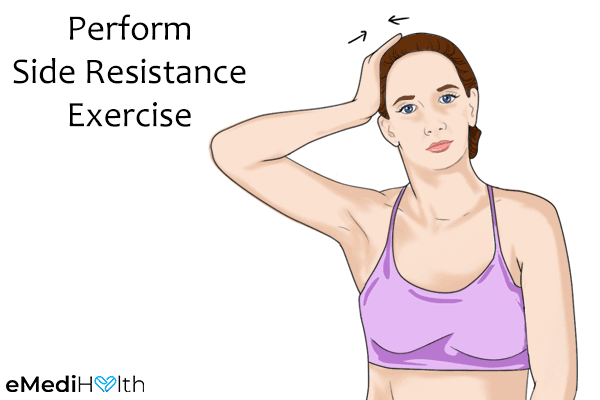 side resistance exercise to reduce neck fat