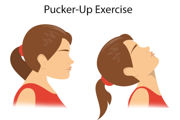 pucker-up exercise