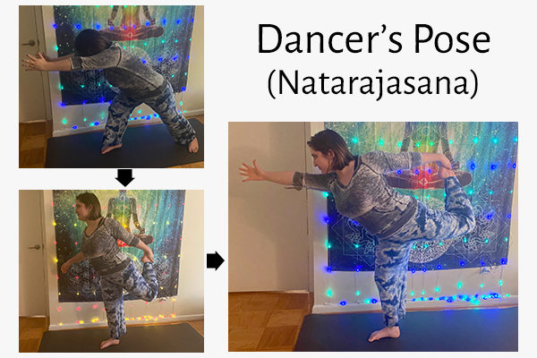 dancer's pose (natarajasana)