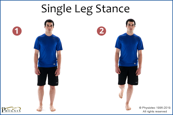 single-leg stance 