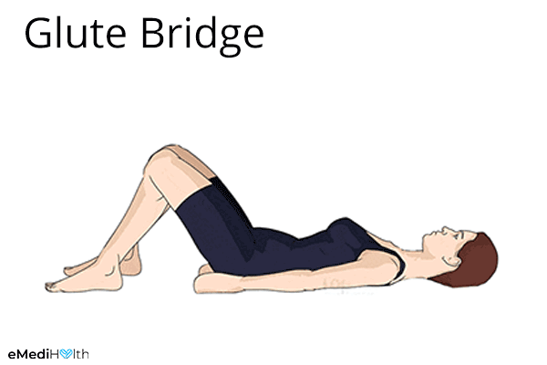how to do a glute bridge?