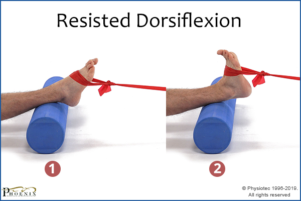 resisted dorsiflexion exercise