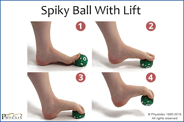 spiky ball with lift
