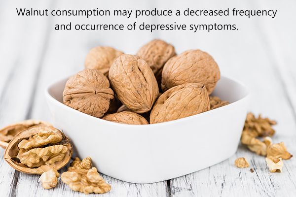 walnut consumption may help in reducing depressive symptoms