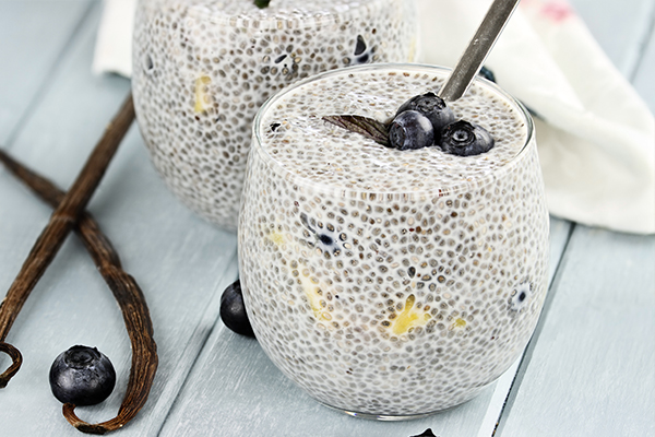 chia seed pudding is a healthy option for diabetics