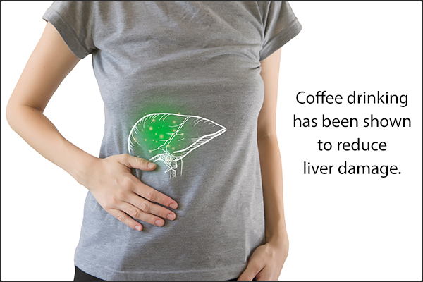 drinking coffee can help reduce liver damage 