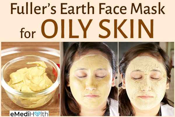 fuller's earth face mask can help deal with oily skin