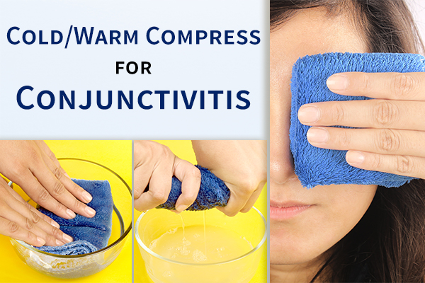 which be used for an itchy eye cold or warm compress