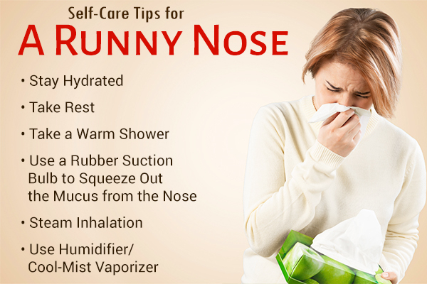 How To Stop A Runny Nose Home Remedies Self Care