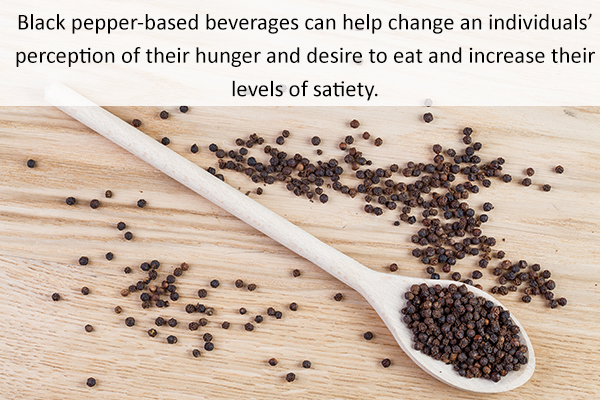 black pepper may aid in weight loss