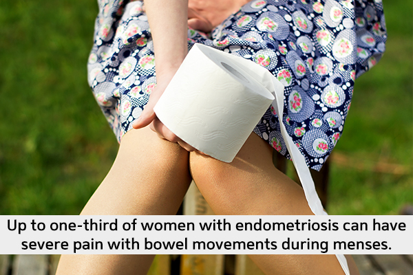can endometriosis cause difficulty in bowel movements?