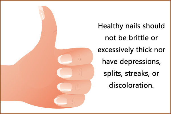 how do healthy nails look like?