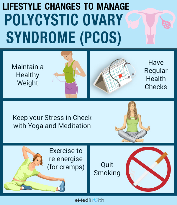 lifestyle changes and self-care tips to manage pcos