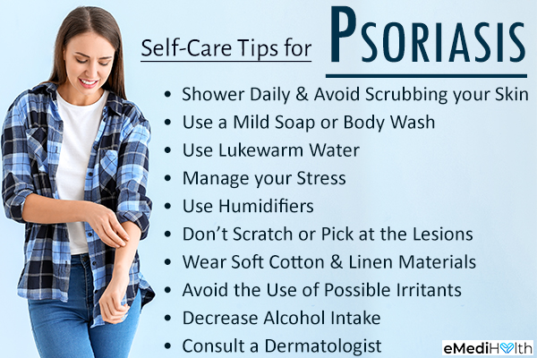 self-care tips to manage psoriasis