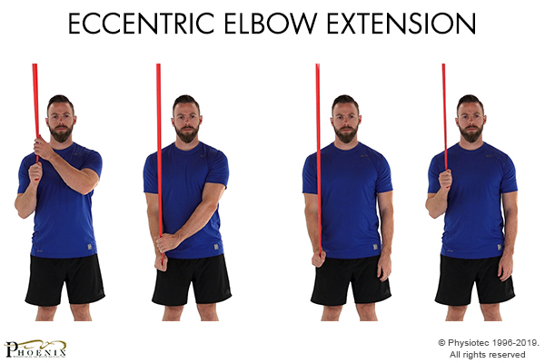 eccentric elbow extension