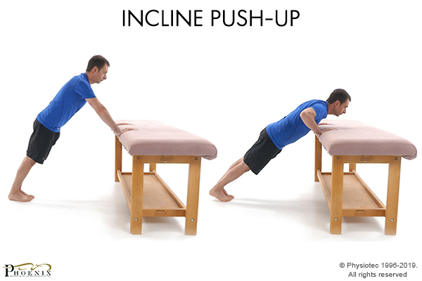 incline push-ups