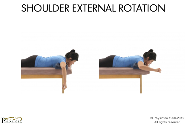 shoulder external rotation