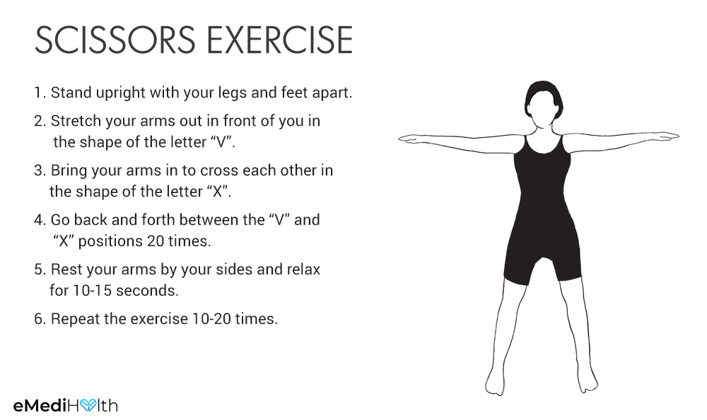 scissors exercise