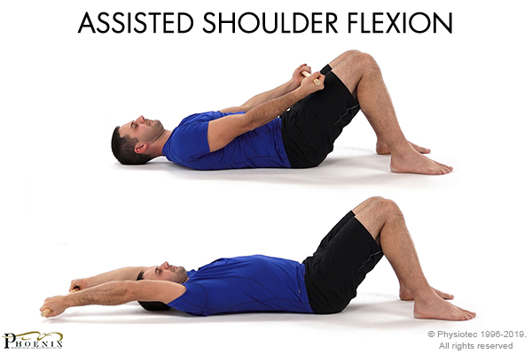 assisted shoulder flexion
