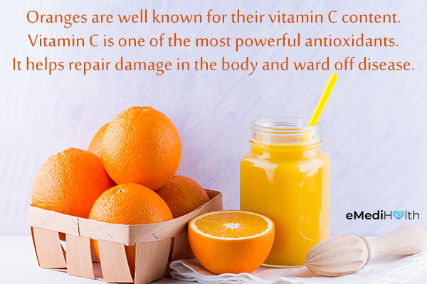 oranges are full of healthy antioxidats and vitamin C
