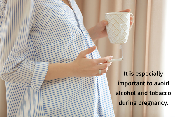 is it safe for women to smoke and drink during early pregnancy?