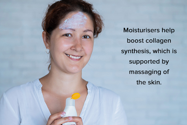 massage and moisturize to nourish your skin