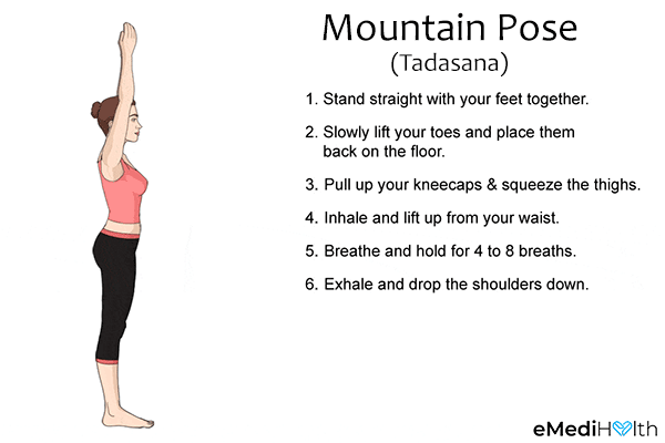 how to do the mountain pose (tadasana)