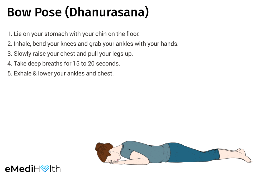 bow pose (dhanurasana) to boost your immune system