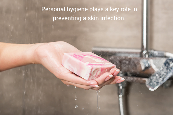 maintaining a good personal hygiene can help prevent cellulitis