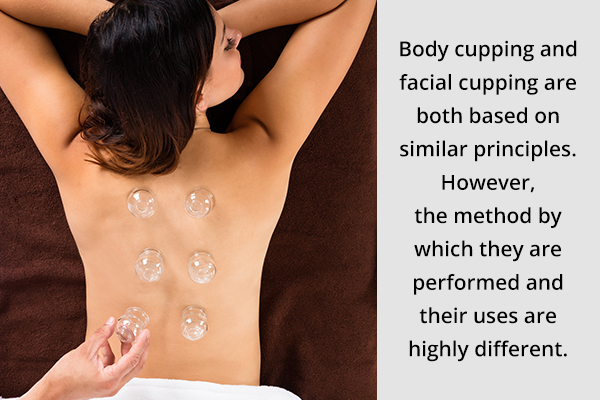 facial cupping vs. body cupping