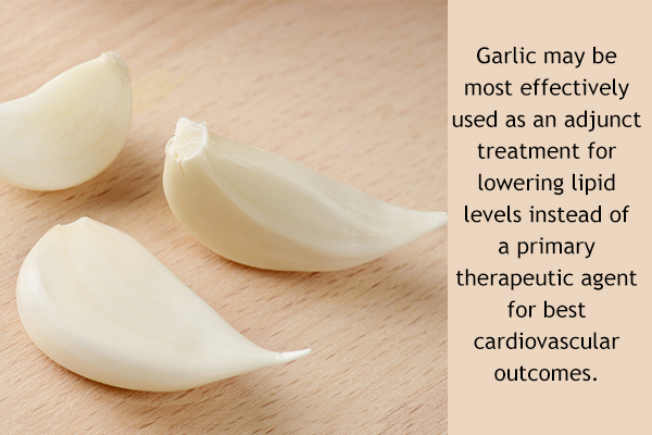 garlic consumption can lower cardiovascular disease risk