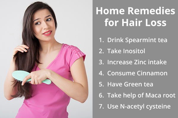 home remedies to manage pcos hair loss