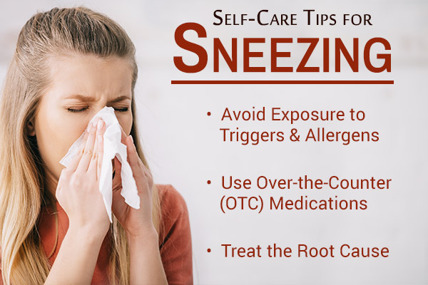 self-care tips to stop sneezing