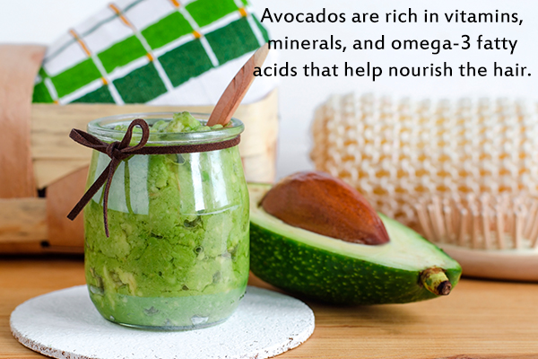 avocados can help nourish your hair
