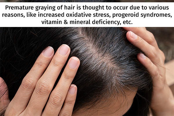 Causes of premature graying of hair