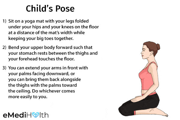 child's pose