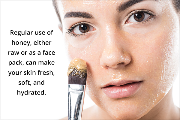 honey can help provide deep moisturization to your skin