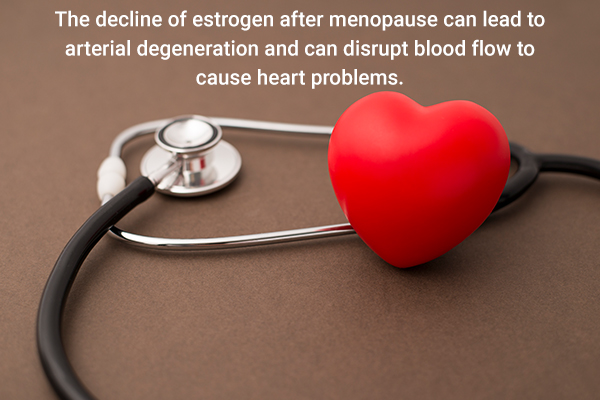 early menopause can lead to low estrogen and heart problems